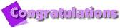 Congratulations